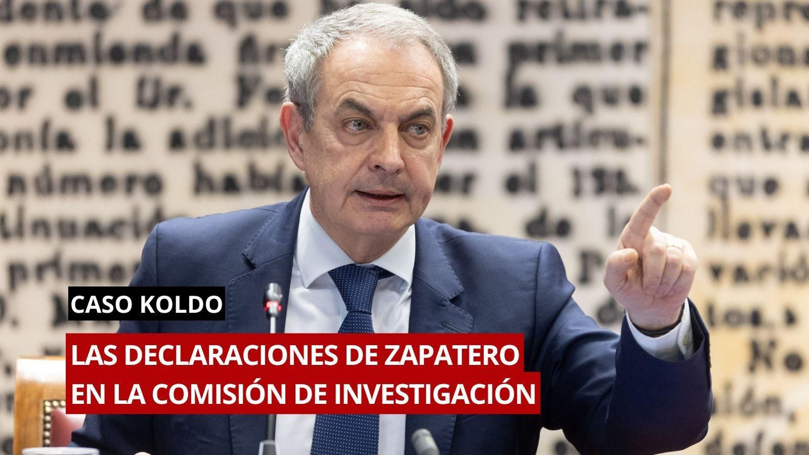 El expresidente del Gobierno José Luis Rodríguez Zapatero comparece ante la Comisión de Investigación sobre el ‘caso Koldo’, en el Senado, a 2 de marzo de 2026