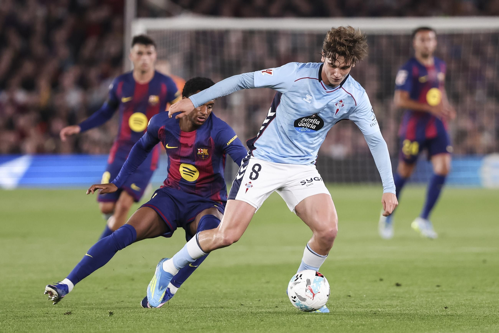 Galería | El partido entre Barcelona y Celta, en imágenes