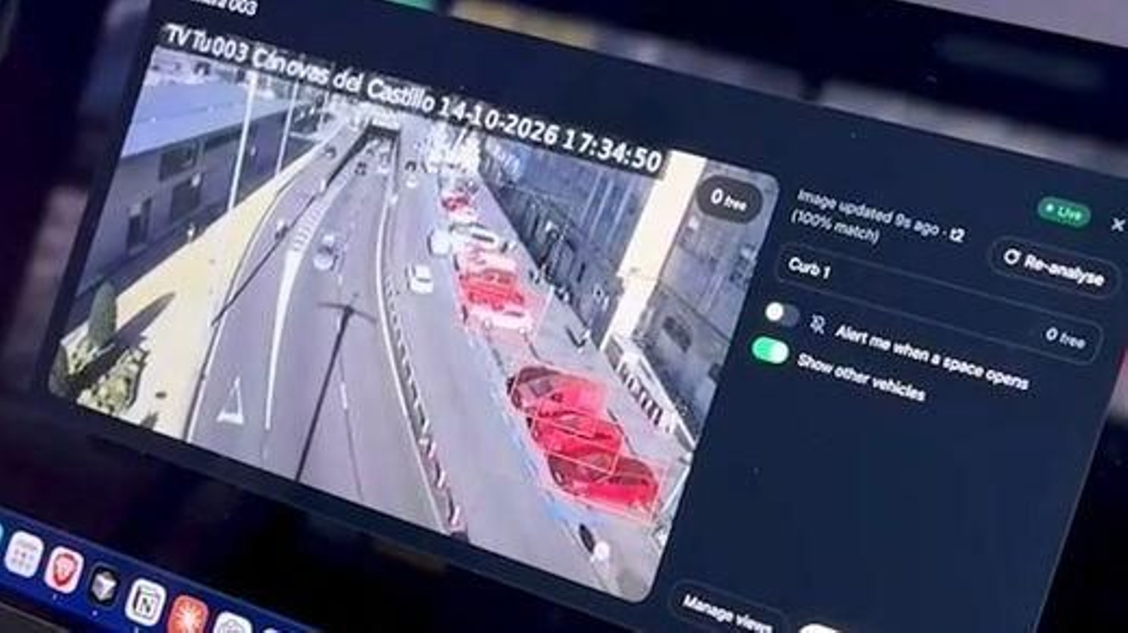 Aplicación para buscar aparcamiento en Vigo.