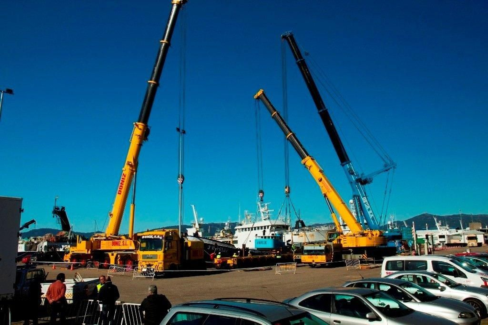 Traslado del barco Foto Lanfoco 02