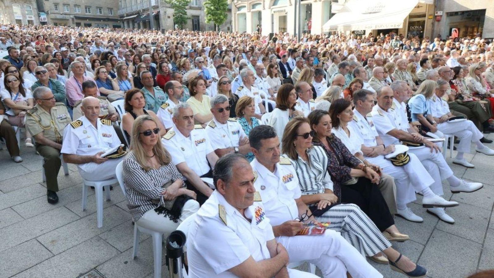 La Porta do Sol, ayer hasta la bandera por el evento musical
