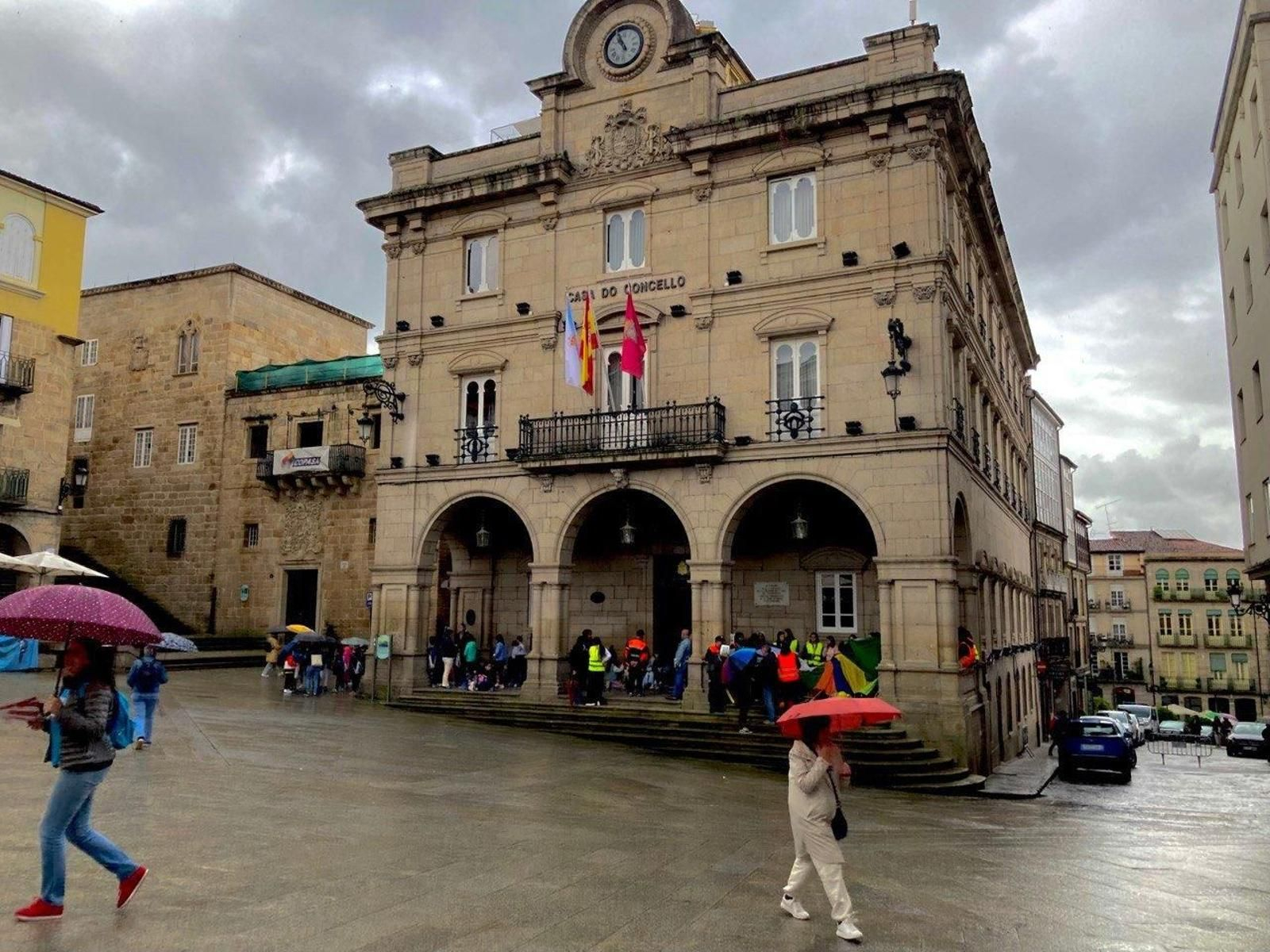 El Concello de Ourense en una imagen de archivo.