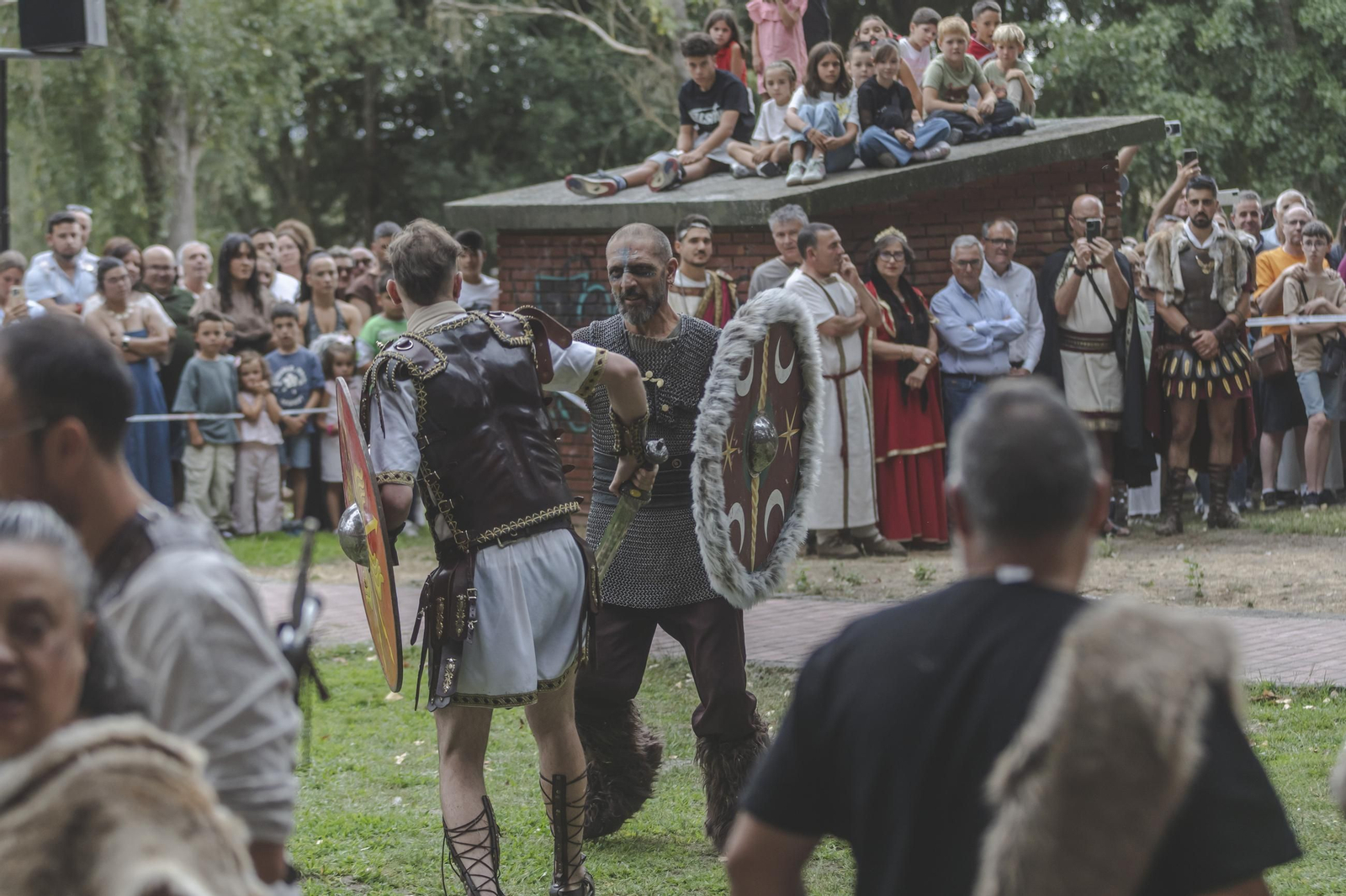 Galería | Los romanos cruzan el Lethes: Xinzo pone fin al Esquecemento, un evento con cifras récord