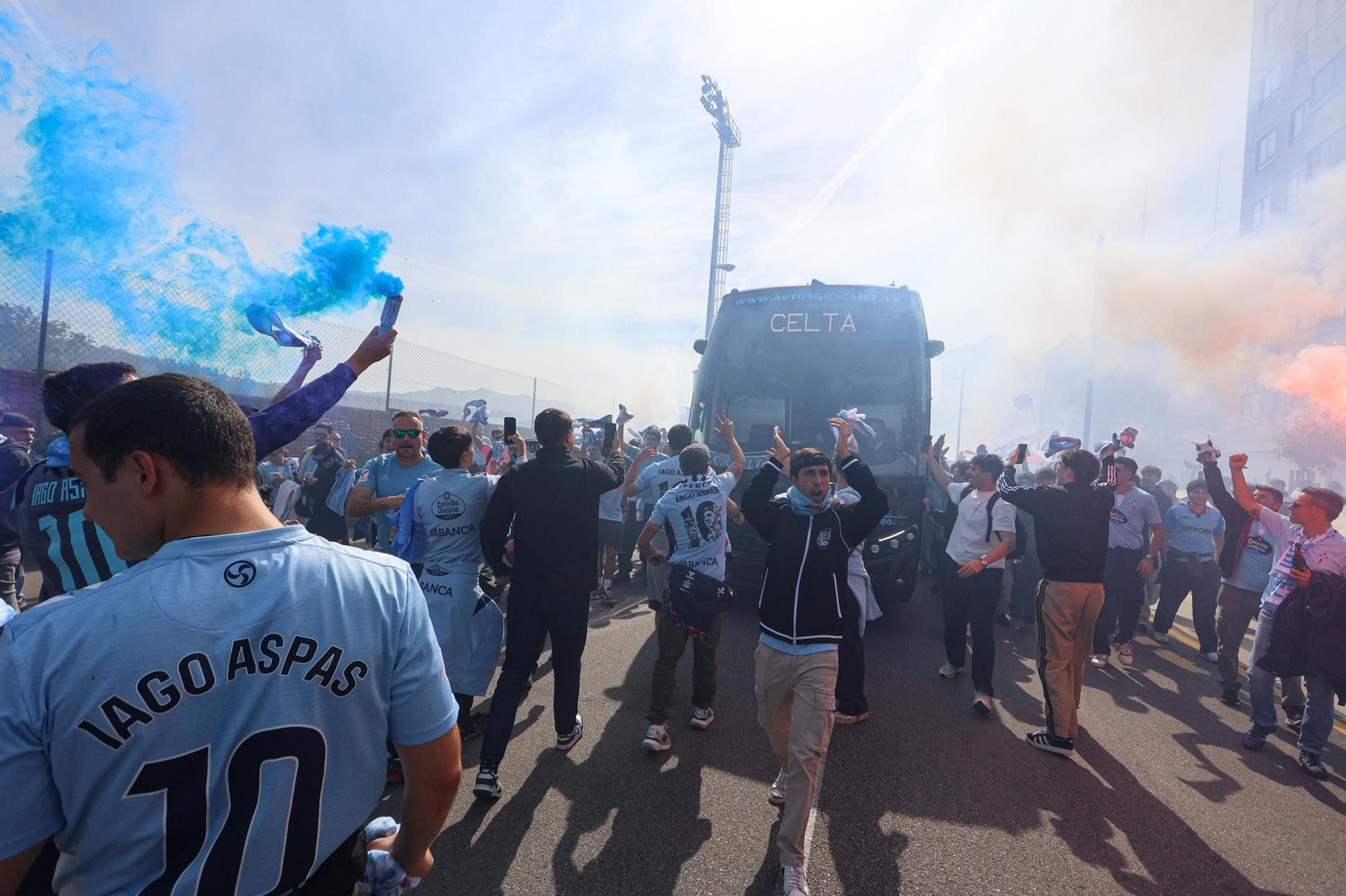 Galería | La goleada del Friburgo puso fin al sueño europeo del Celta