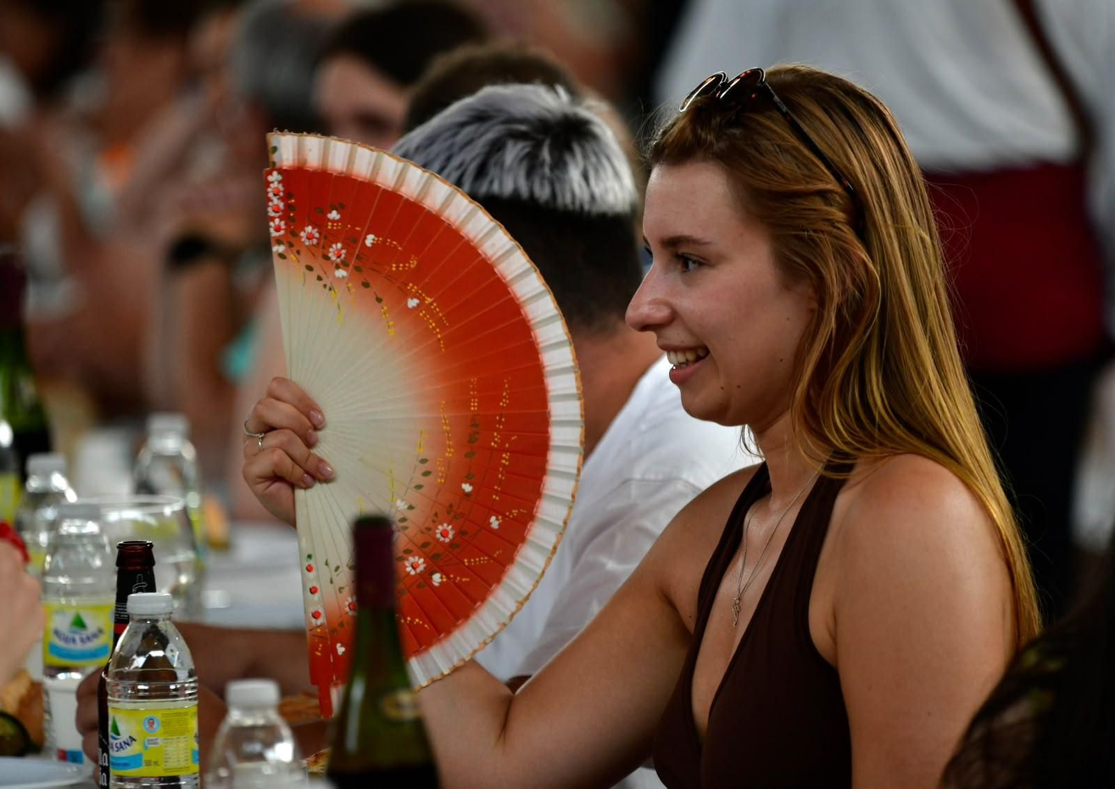 Galería | Ourense vive un domingo asfixiante a más de 40 grados, en fotos