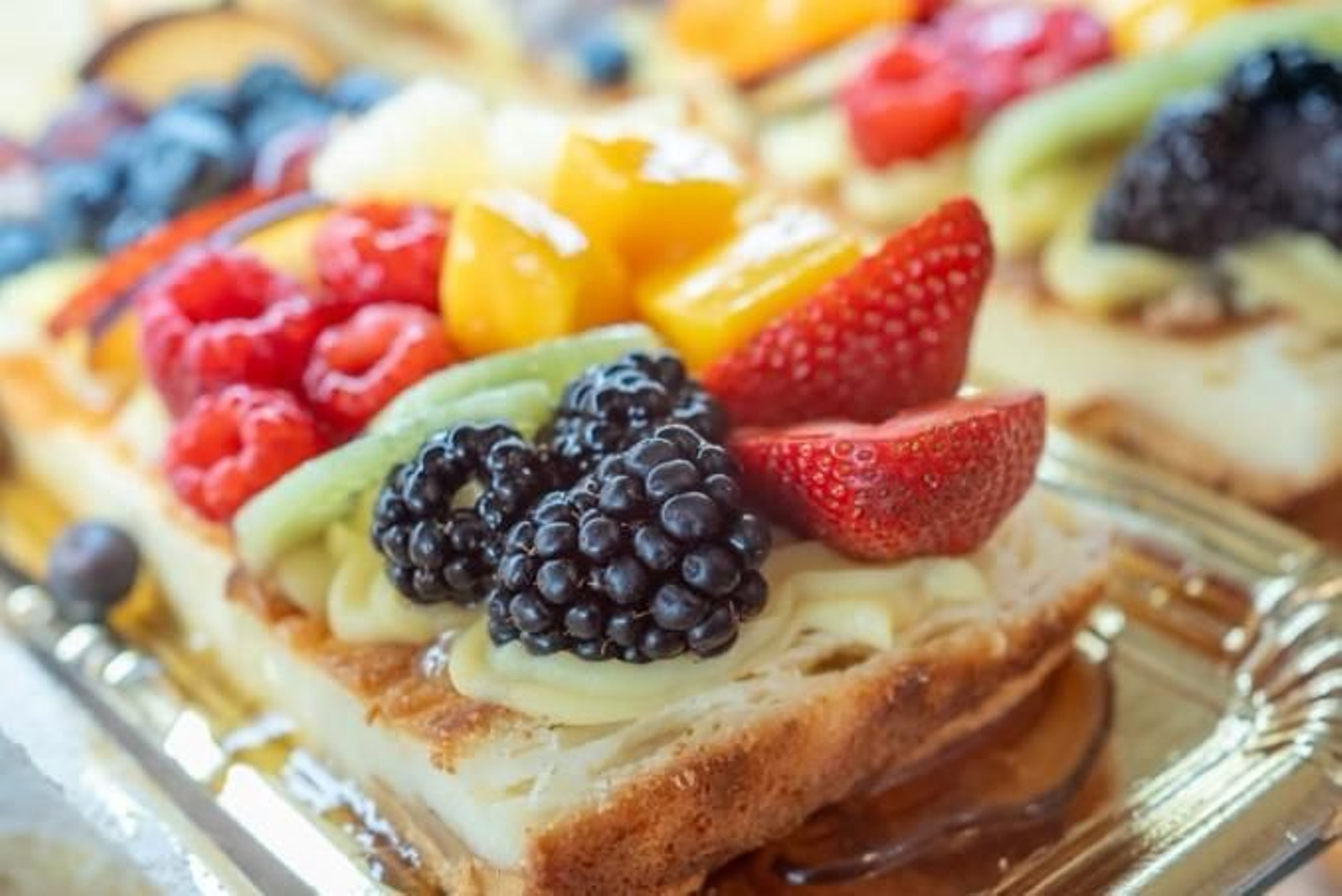 Uno de los postres de Panadería Yajoma, en Baiona.