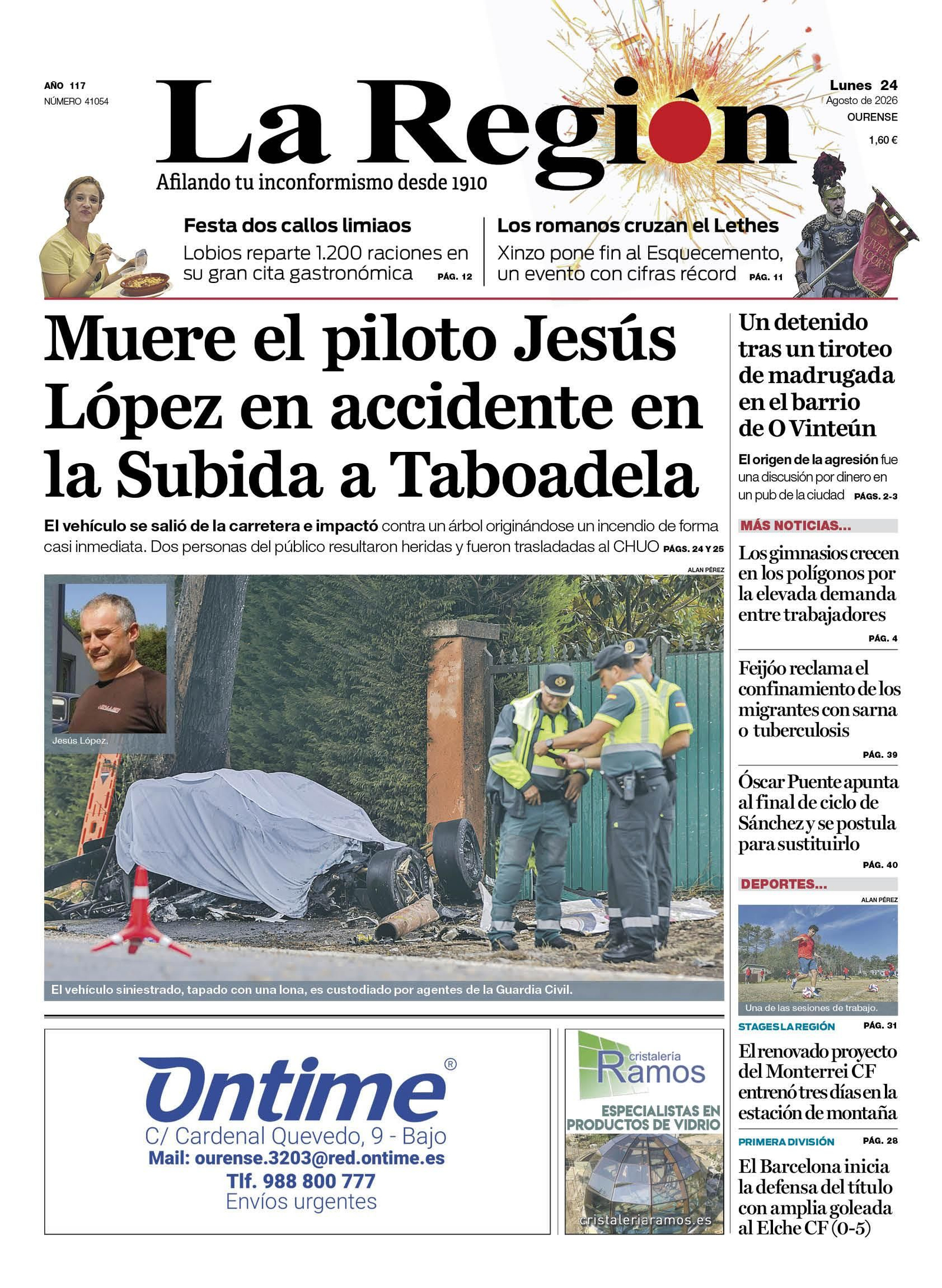 La portada de hoy