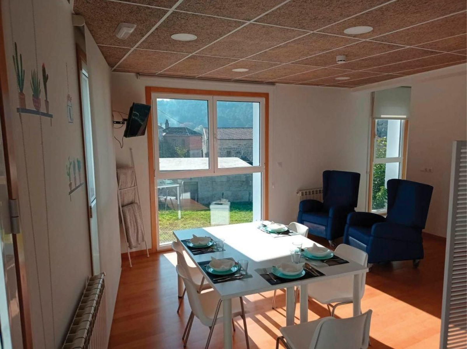 Interior de una Casa do Maior de Arnoia.