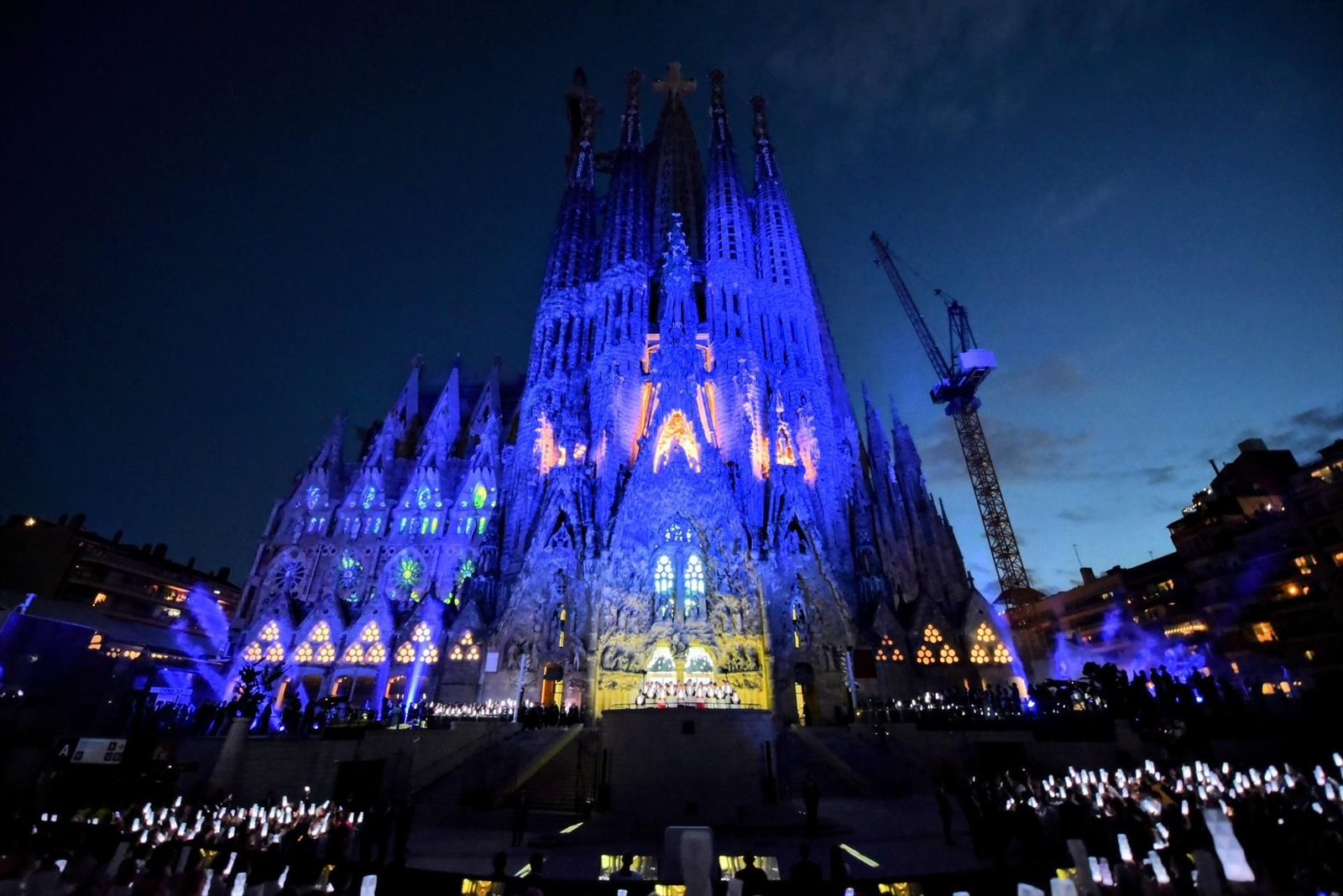Galería | El papa León XIV se despide de Barcelona: misa y bendición en la Sagrada Familia