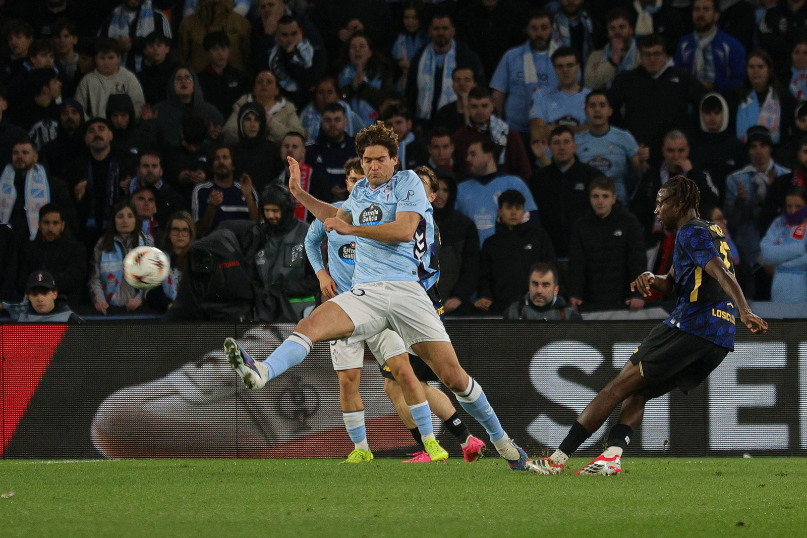 Galería | El Celta recibe al Lille en Balaídos