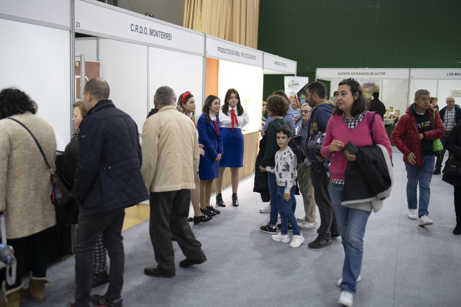 Verín. 25/03/2023. Festividade do San Lázaro en Verín coa celebración da tradicional feira no pavillón dos Deportes.
Foto: Xesús Fariñas