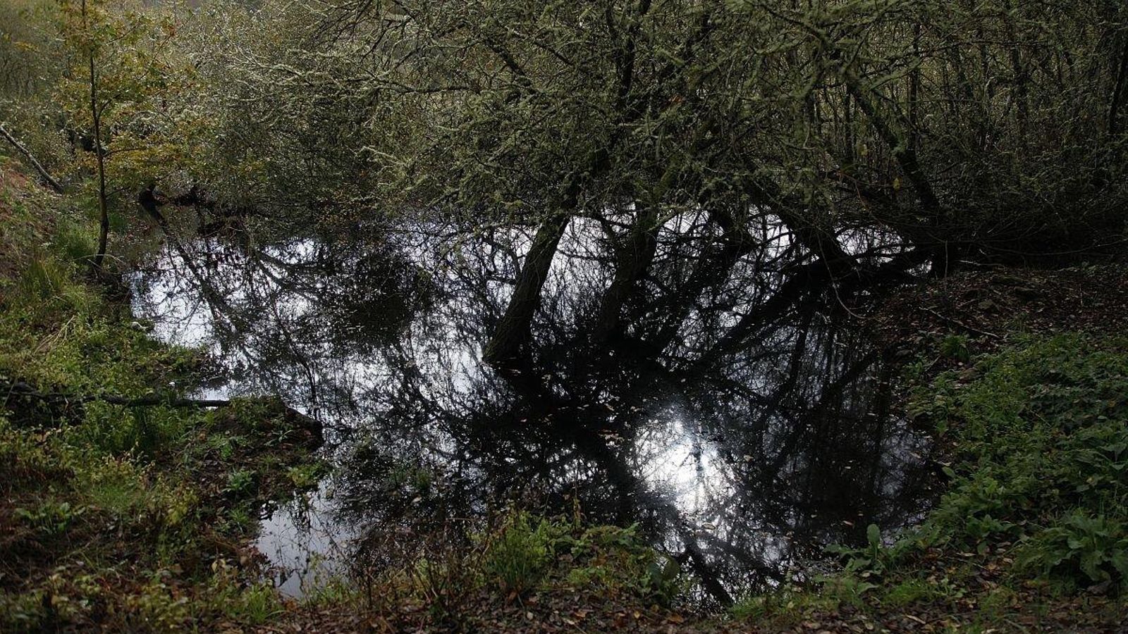 Puzo do Lago, uno de los recursos naturales más destacados del municipio de Maside.