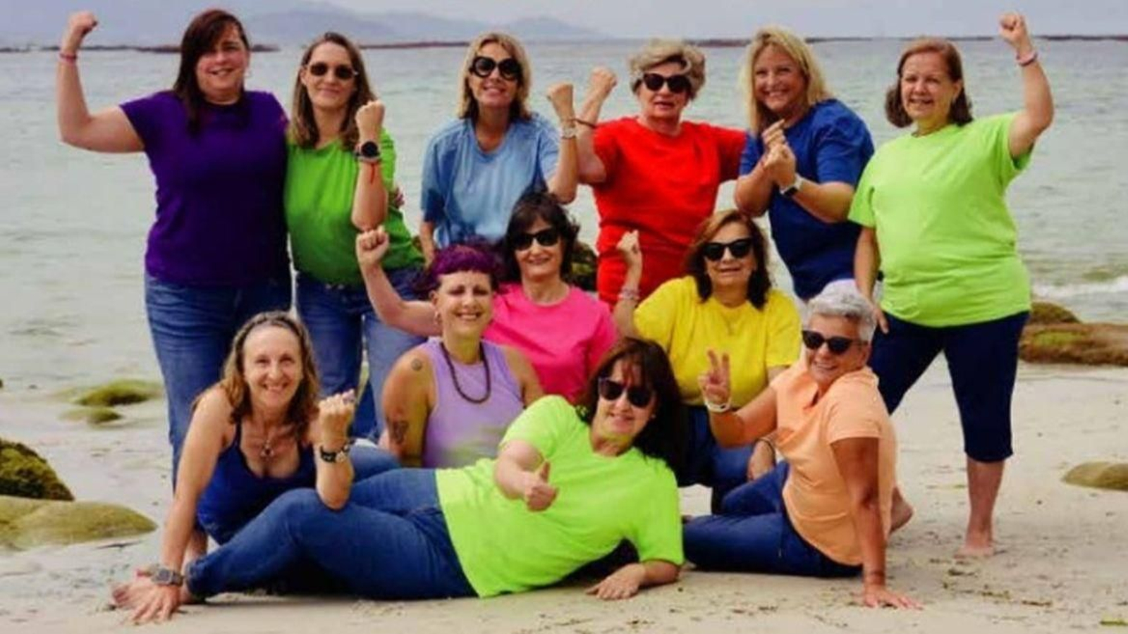 Portada del calendario con as mujeres protagonistas de esta edición.