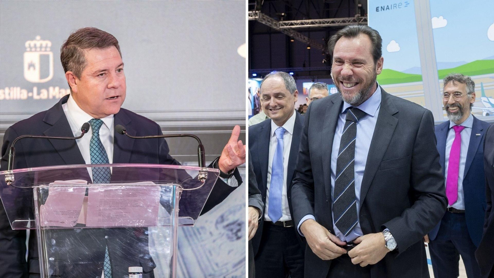 Emiliano García-Page y Óscar Puente.