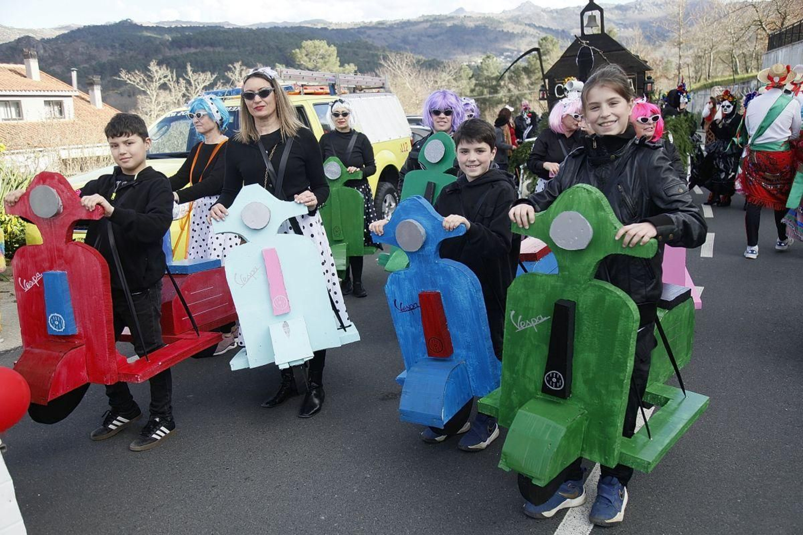 A toda velocidad por la travesía.
