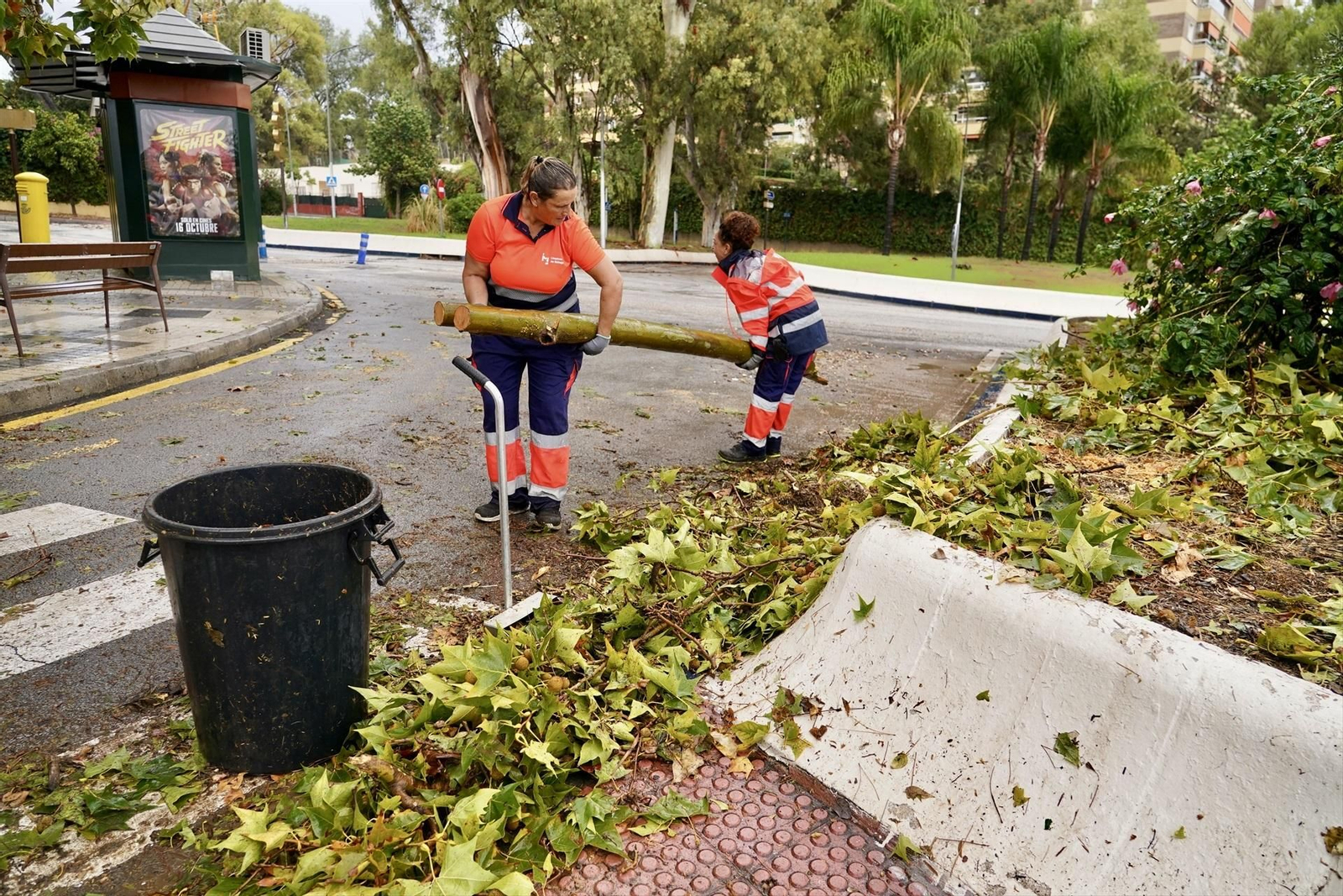 Galería | Calles anegadas y lluvias torrenciales: el paso de la DANA por el Mediterráneo
