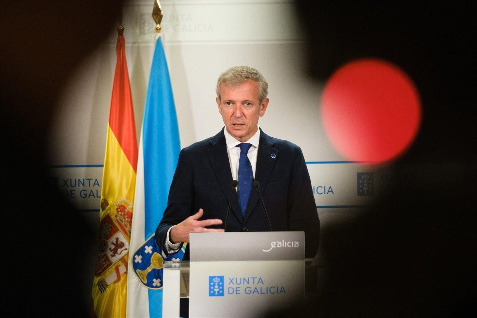 Alfonso Rueda, presidente de la Xunta de Galicia