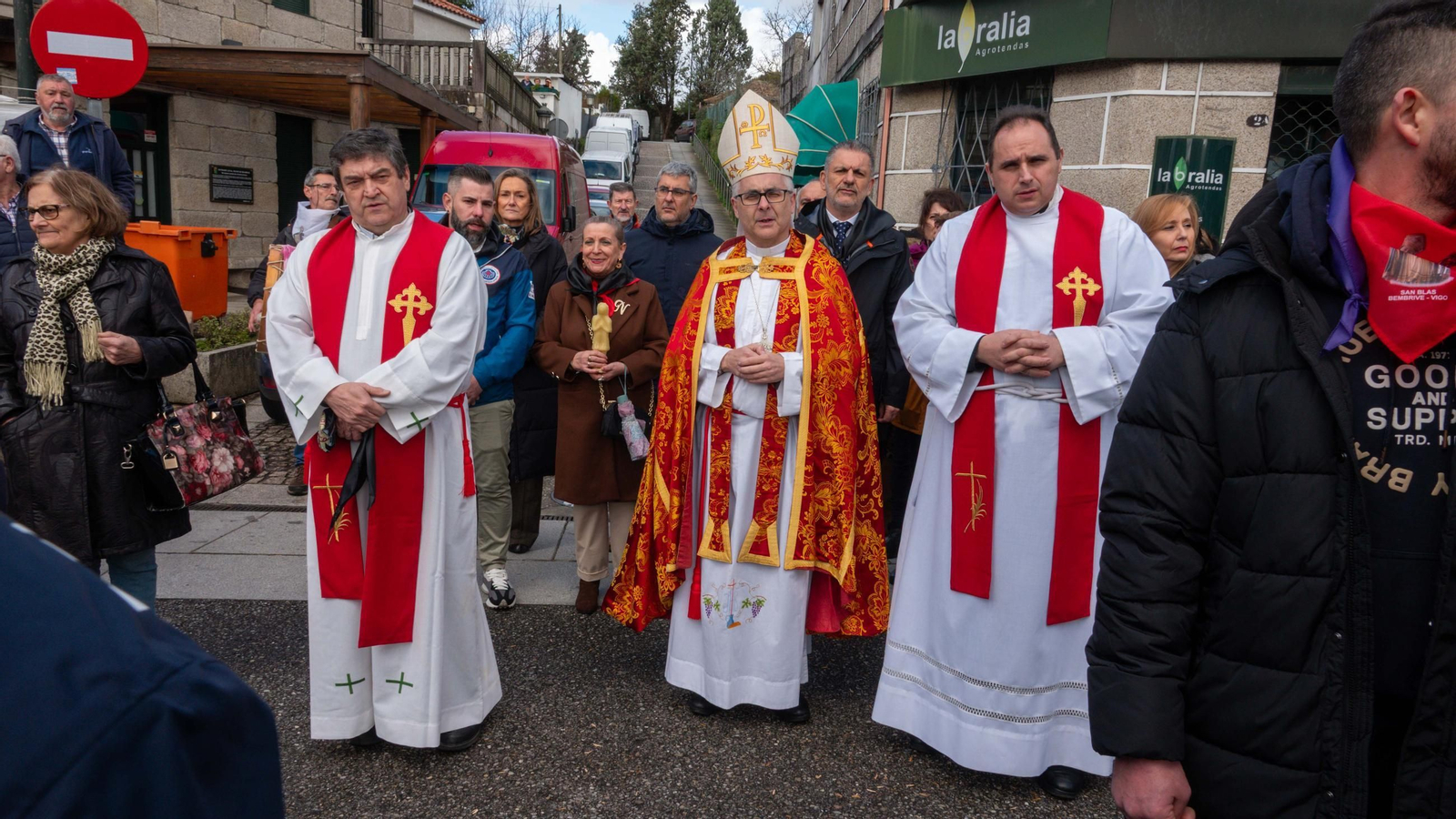 Galería | Bembrive celebra San Blas, la gran romería invernal de Vigo