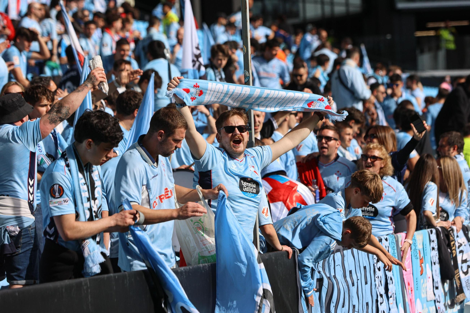 Galería | La goleada del Friburgo puso fin al sueño europeo del Celta