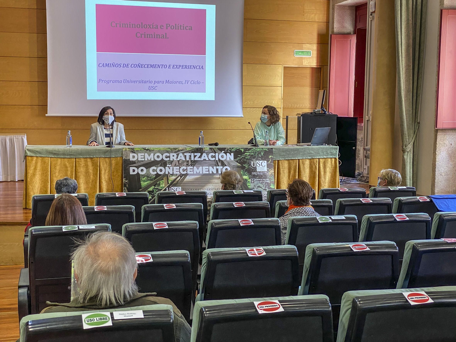 Este xoves comezou o IV Ciclo do Programa Universitario de Maiores da USC en Verín. (Foto: cedida).