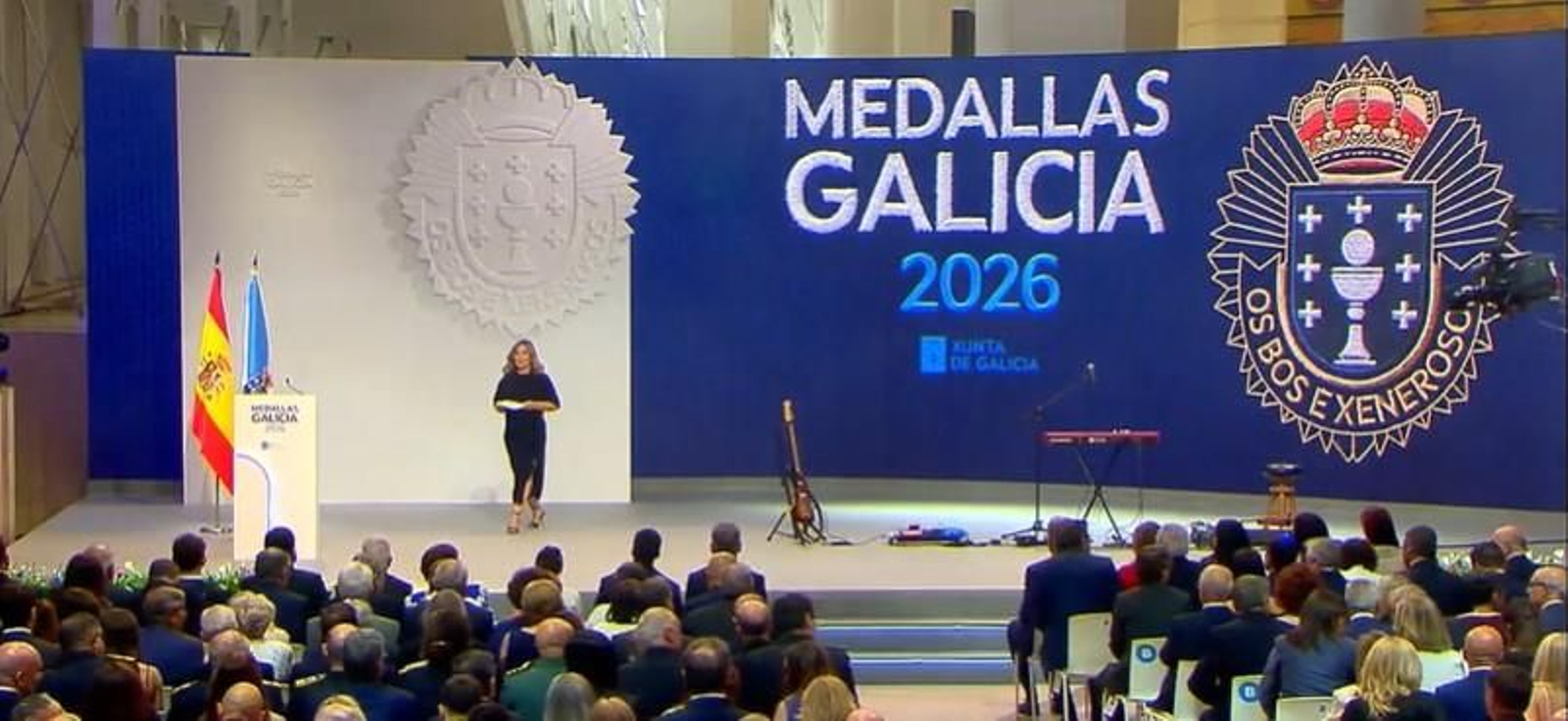 A entrega das Medallas de Galicia 2026