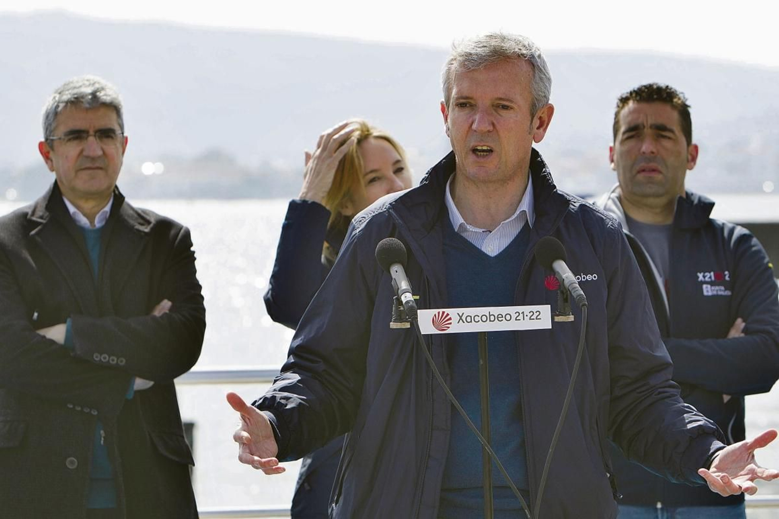 Alfonso Rueda, en una reciente comparecencia.