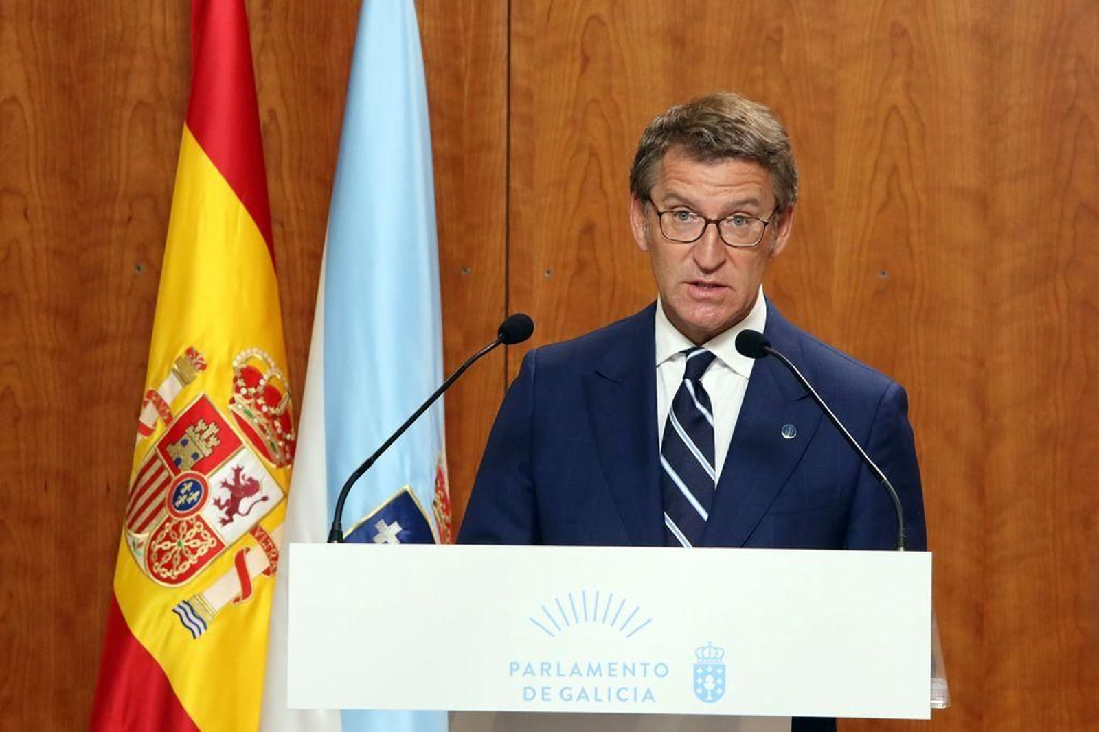 Alberto Núñez Feijóo toma
posesión como presidente de la Xunta