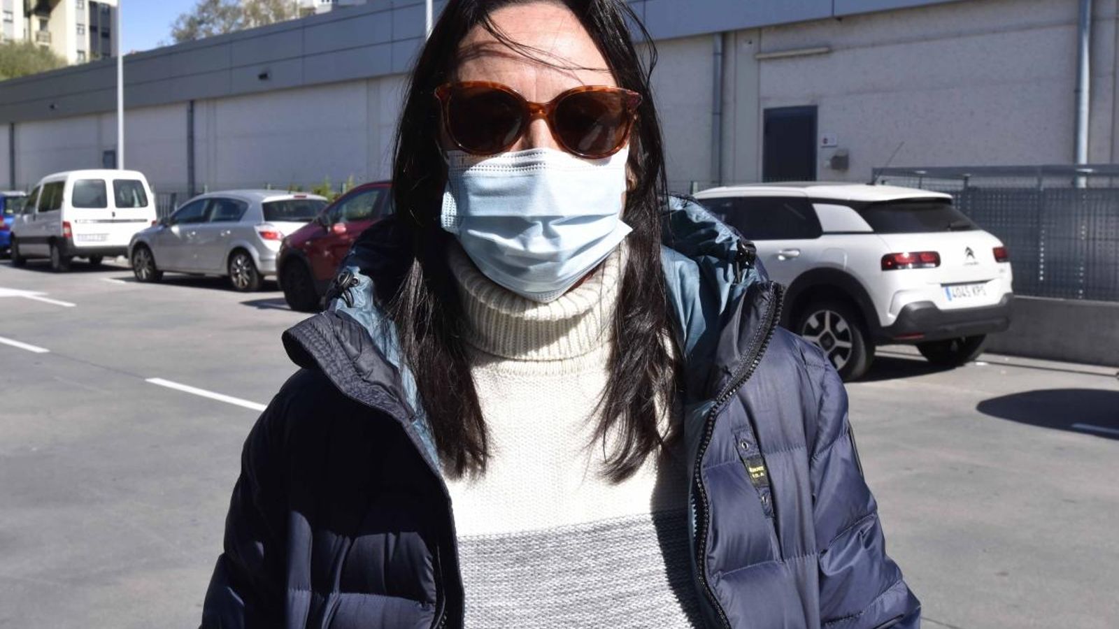 Susana, trabajadora.