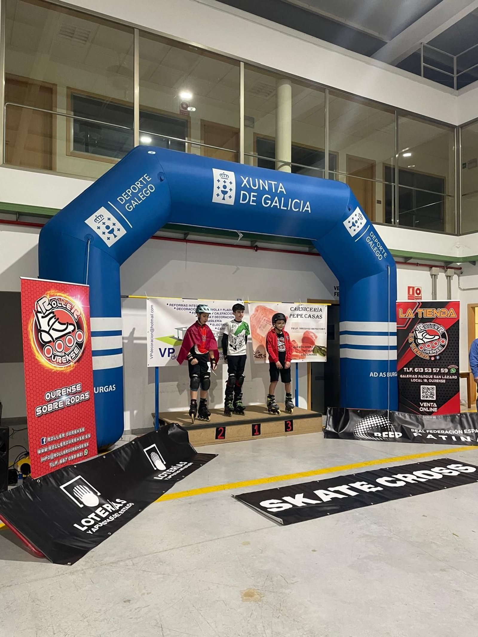 Galería | La élite del skate cross disfruta en Ourense