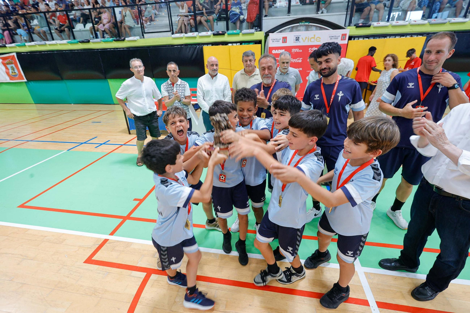 Galería | Clausura de la Vigo Cup con la entrega de medallas