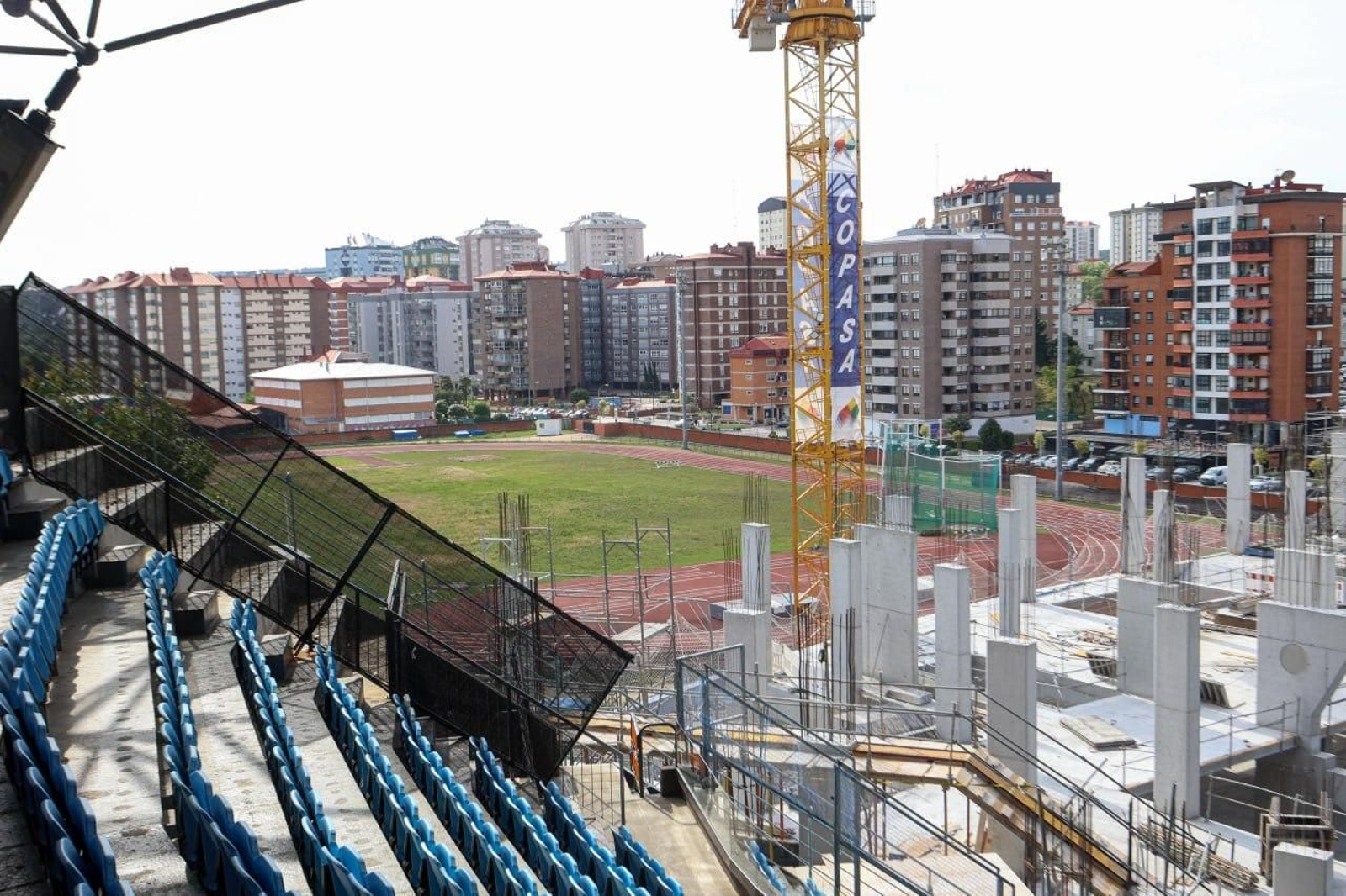 Galería | La nueva grada de Gol de Balaídos toma altura