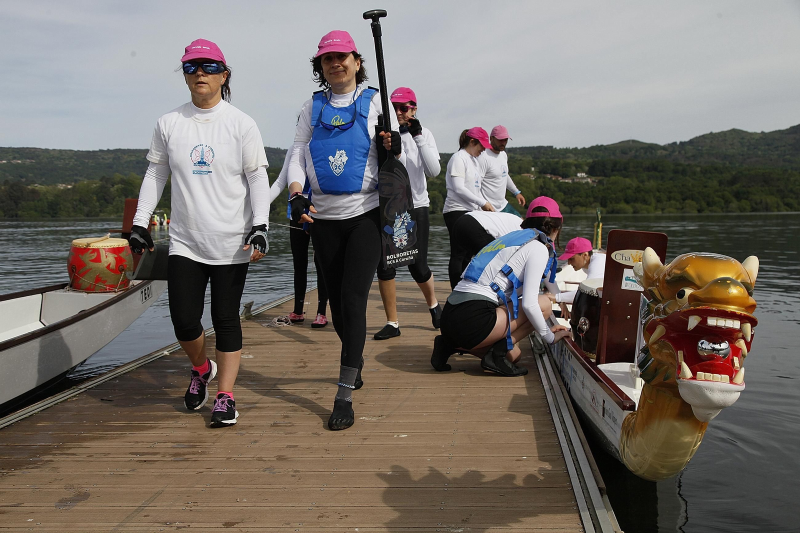 Galería | O Corgo recibe el autonómico de barco dragón