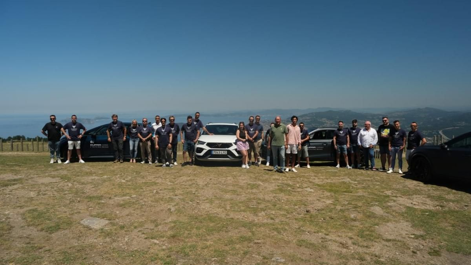Los trabajadores de Copervi se encargaron en todo momento de que la ruta fuese una experiencia inolvidable para los clientes participantes.