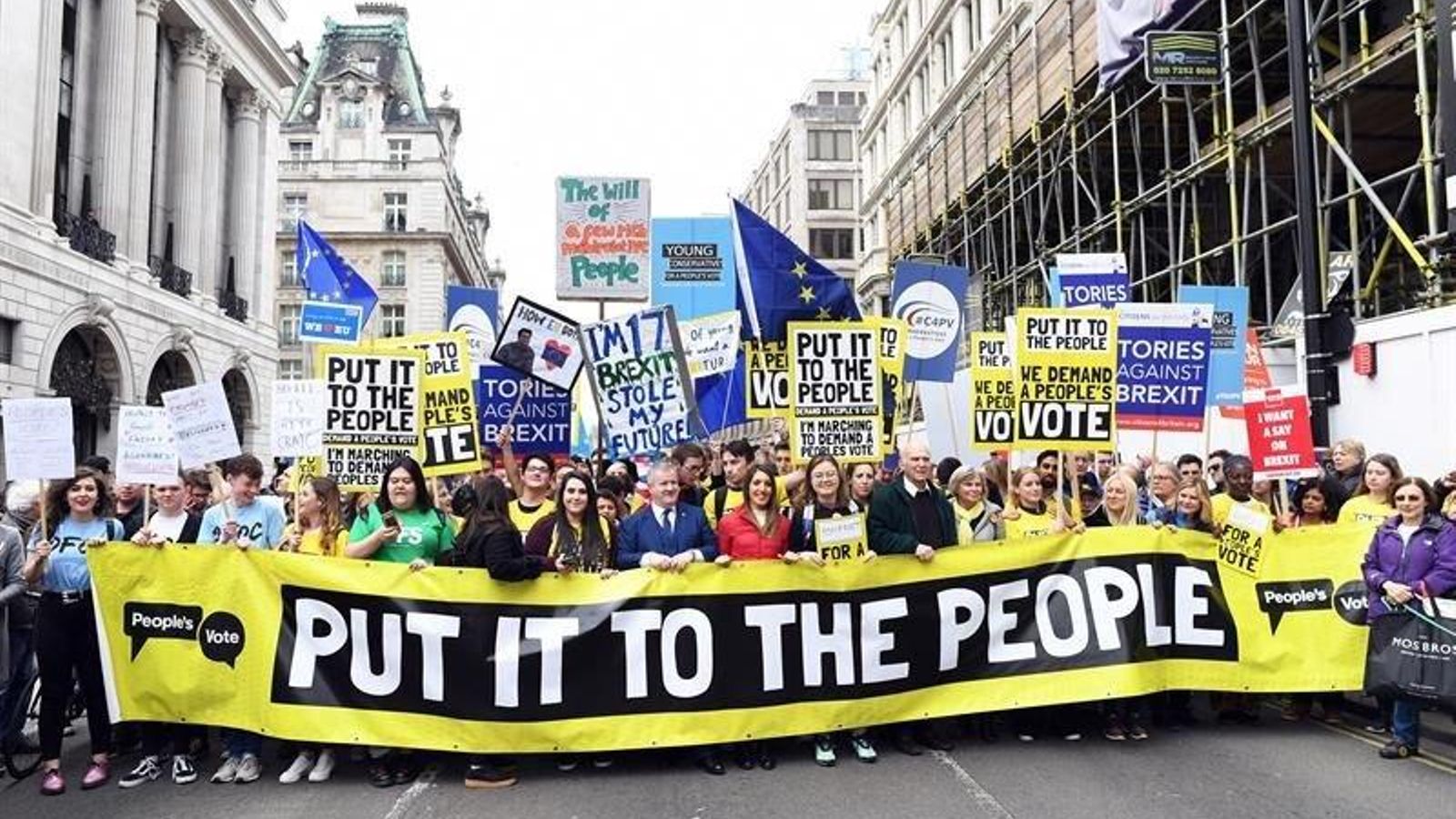 manifestacion brexit