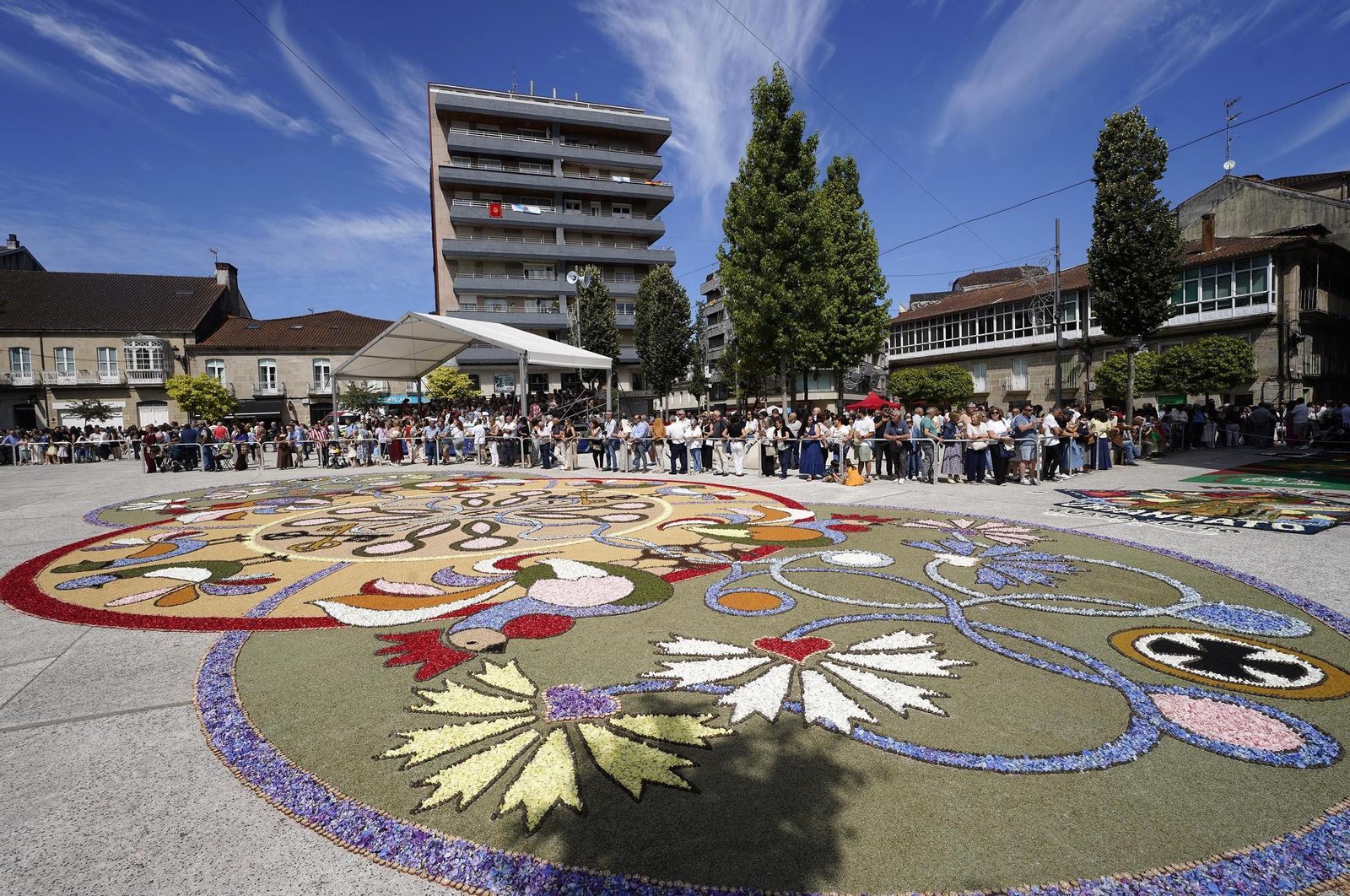 Celebración del Corpus en Ponteareas.