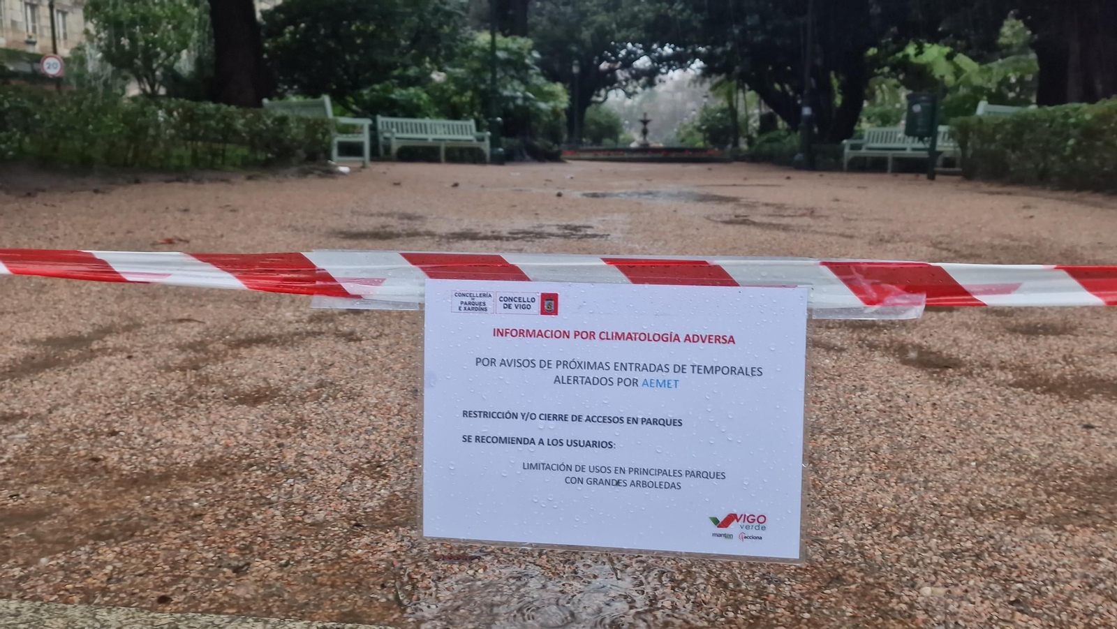 GALERÍA | Los estragos de la borrasca Herminia en Vigo