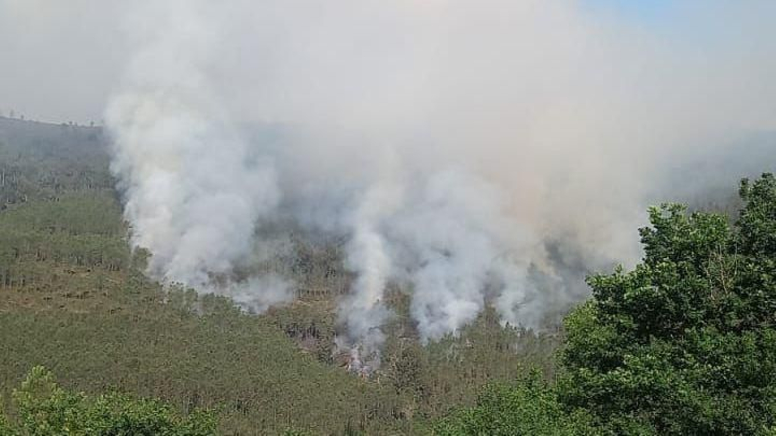 El incendio de Boborás.