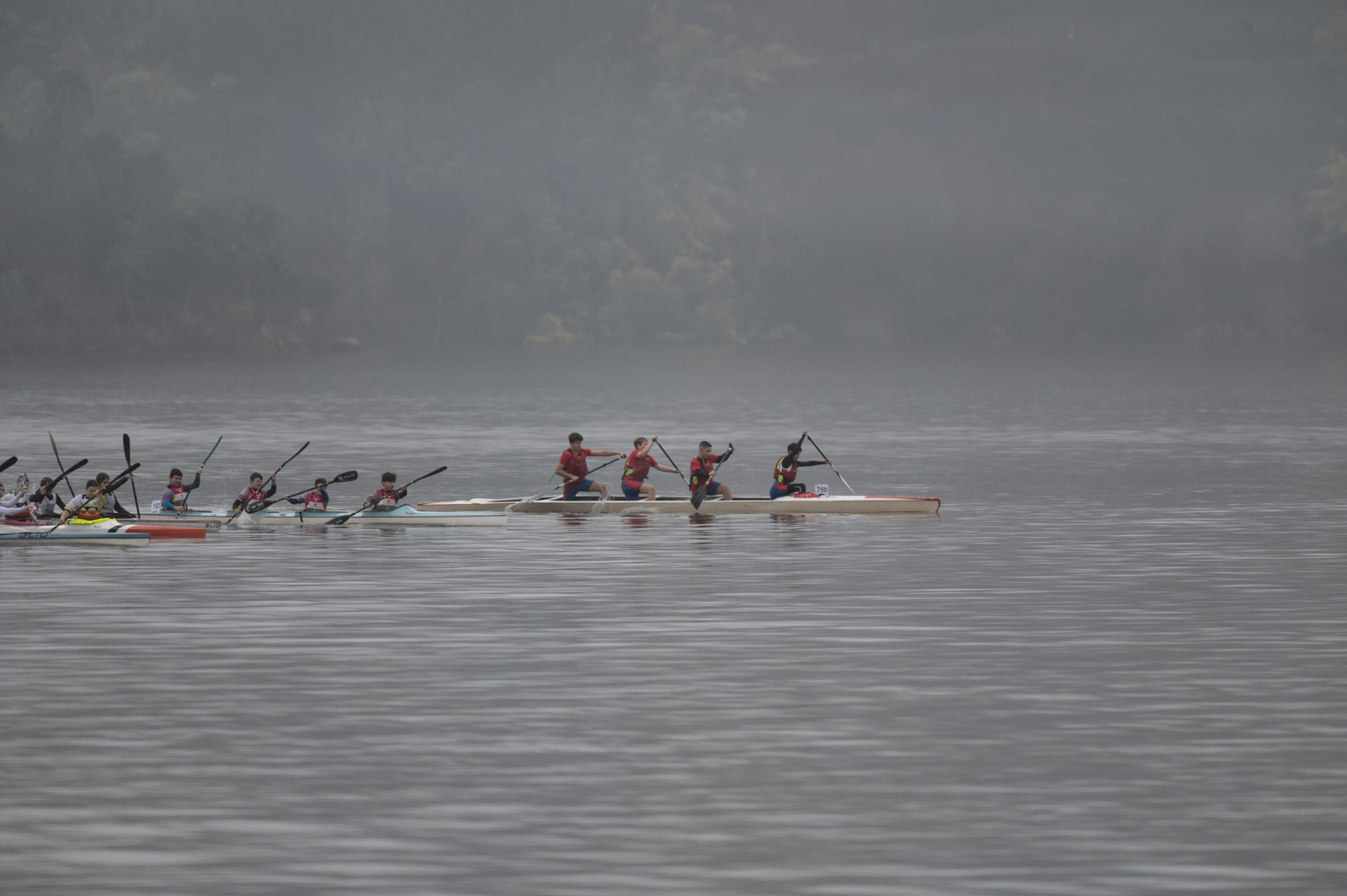 Galería | Castrelo fue el centro del piragüismo gallego