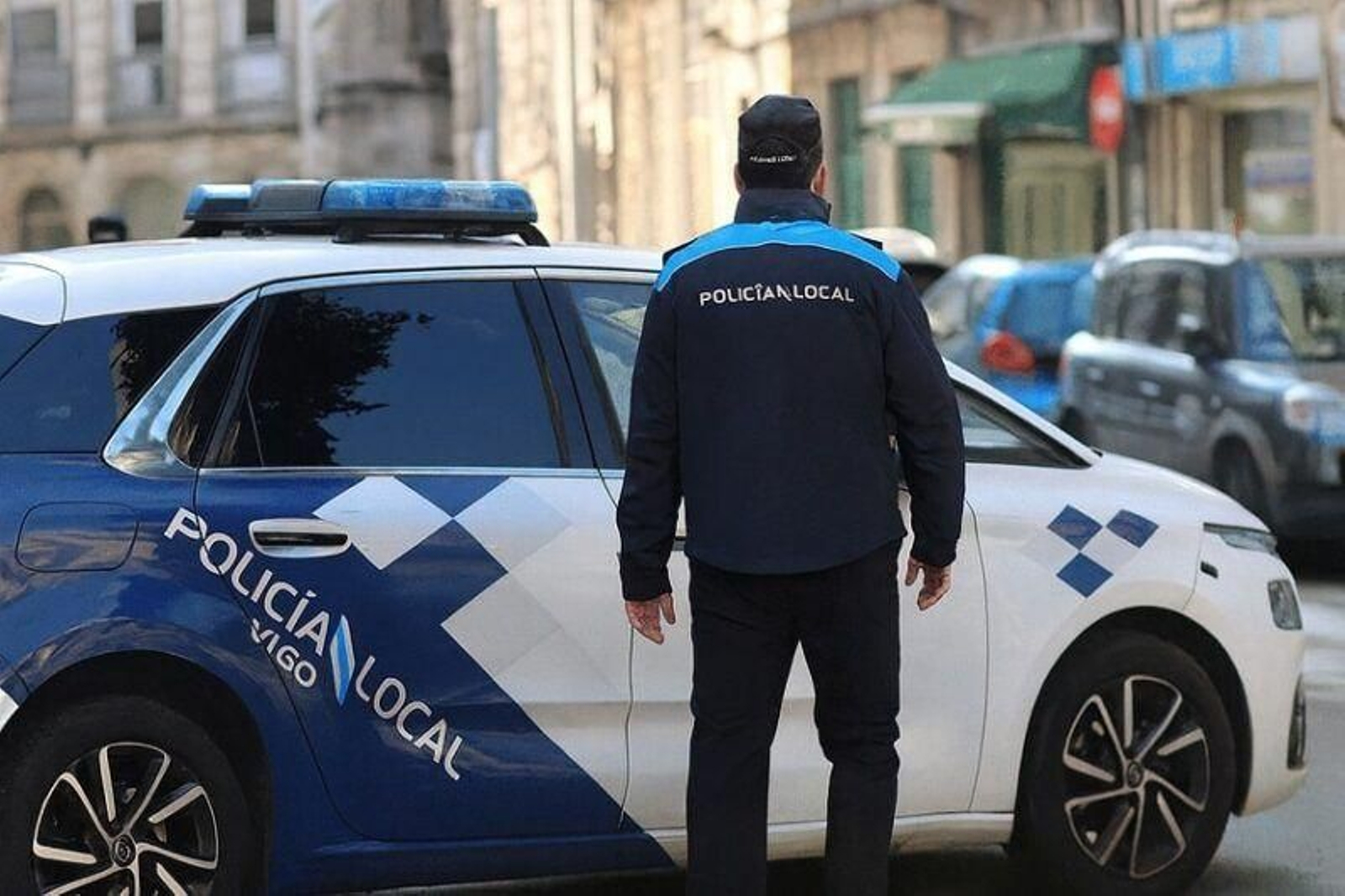 Policía Local de Vigo.