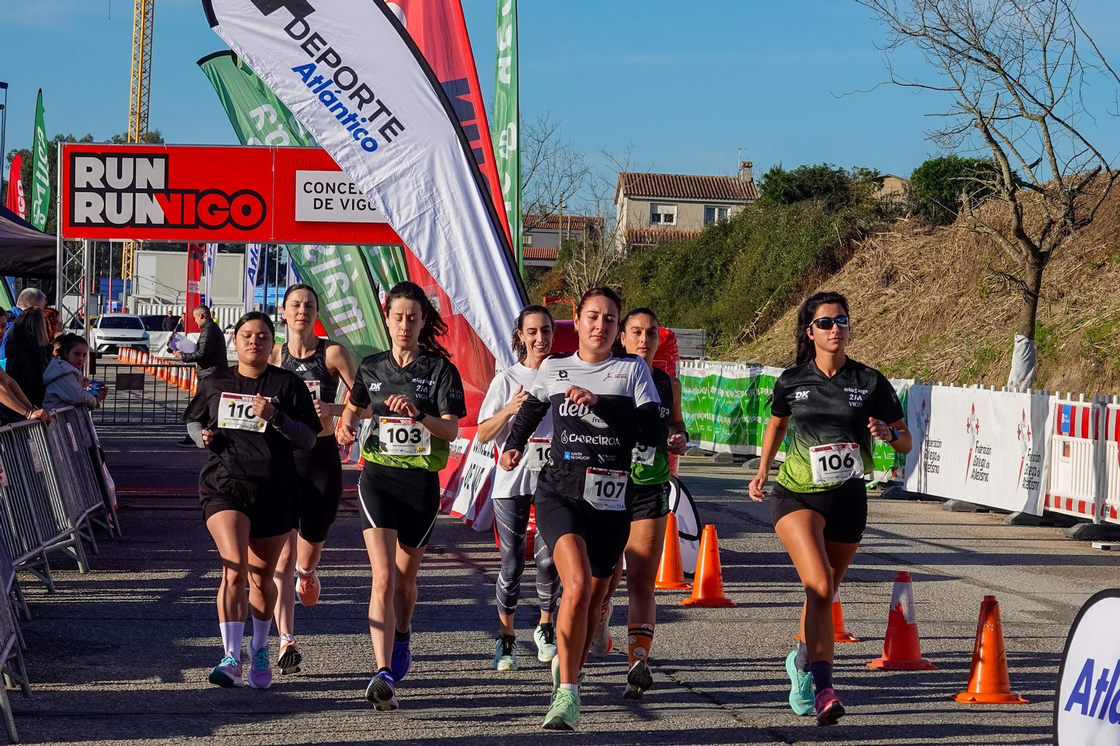 Galería | Pequeños y grandes disfrutan la Milla Cidade de Vigo con +Deporte Atlántico