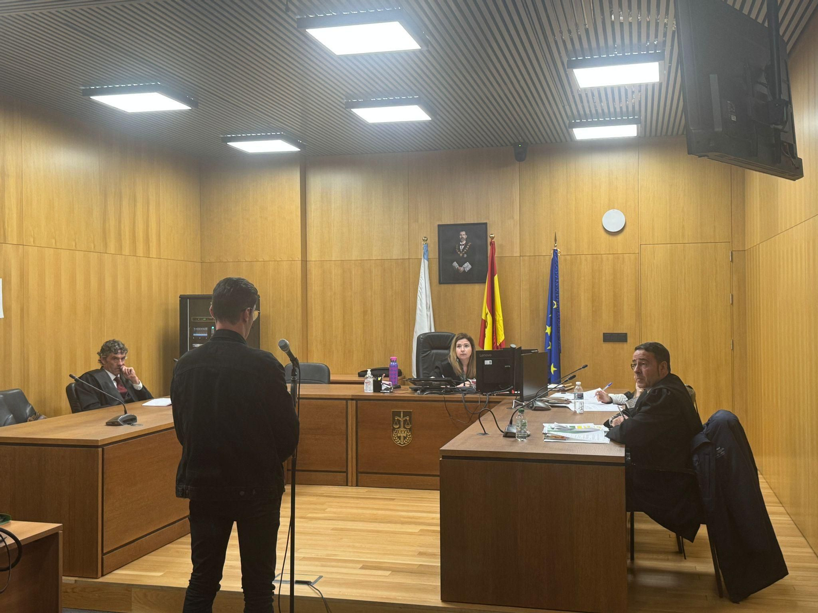 Juicio por una agresión en Trives.