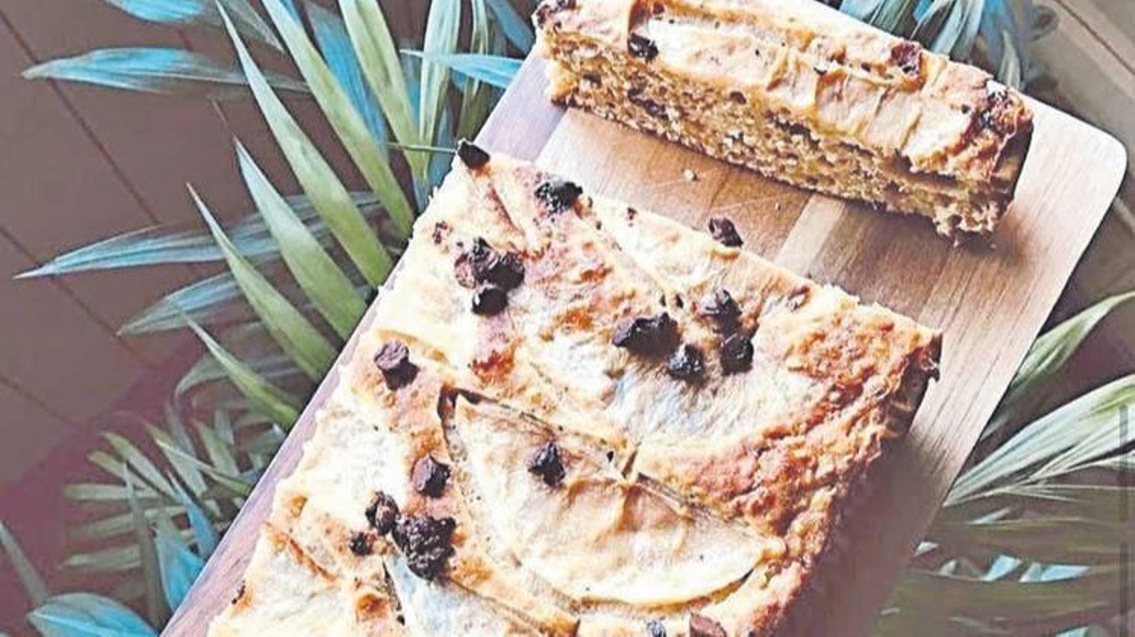 Bizcocho de manzana.