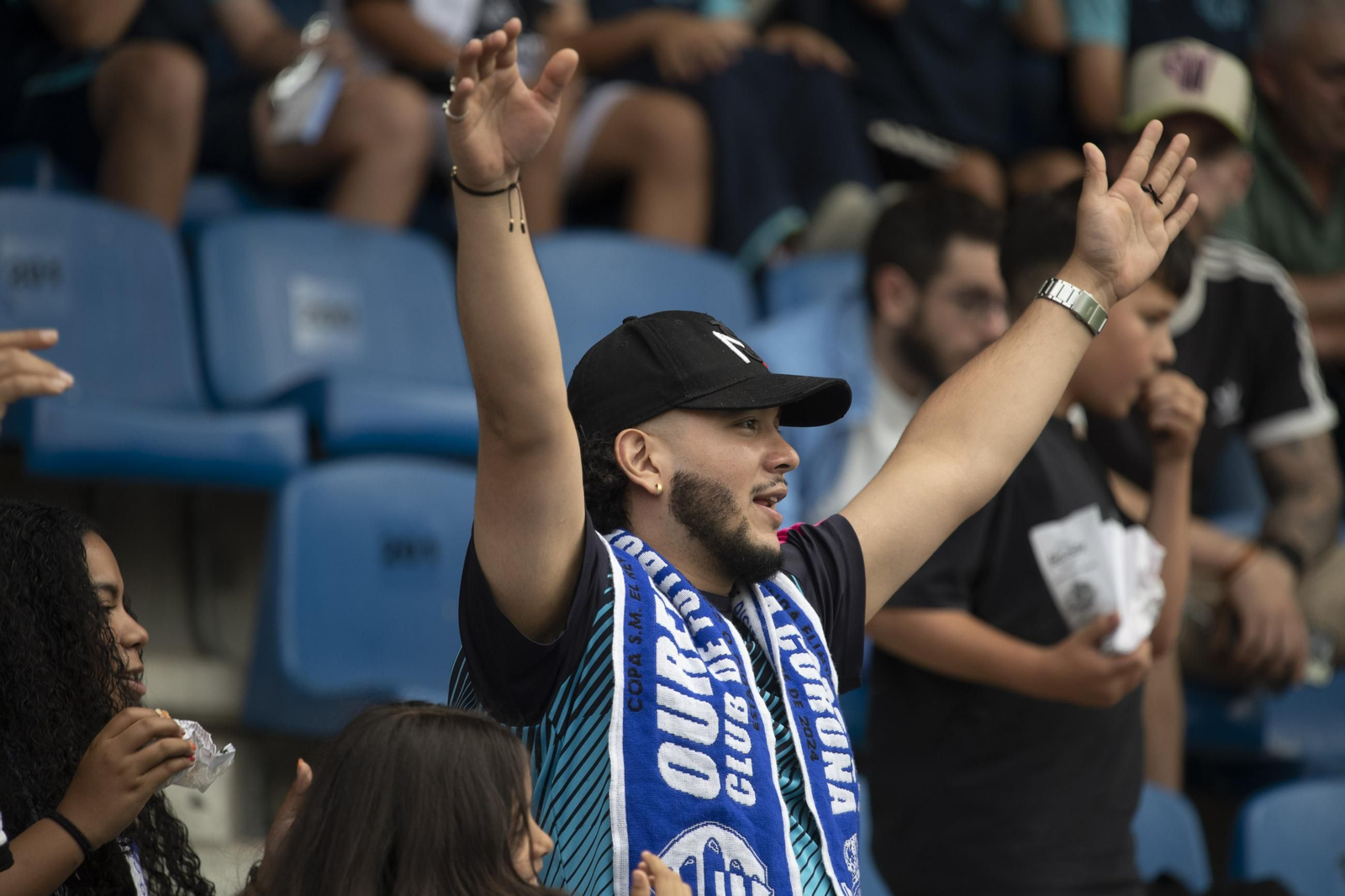 Galería | La tristeza invade O Couto con el descenso del Ourense CF