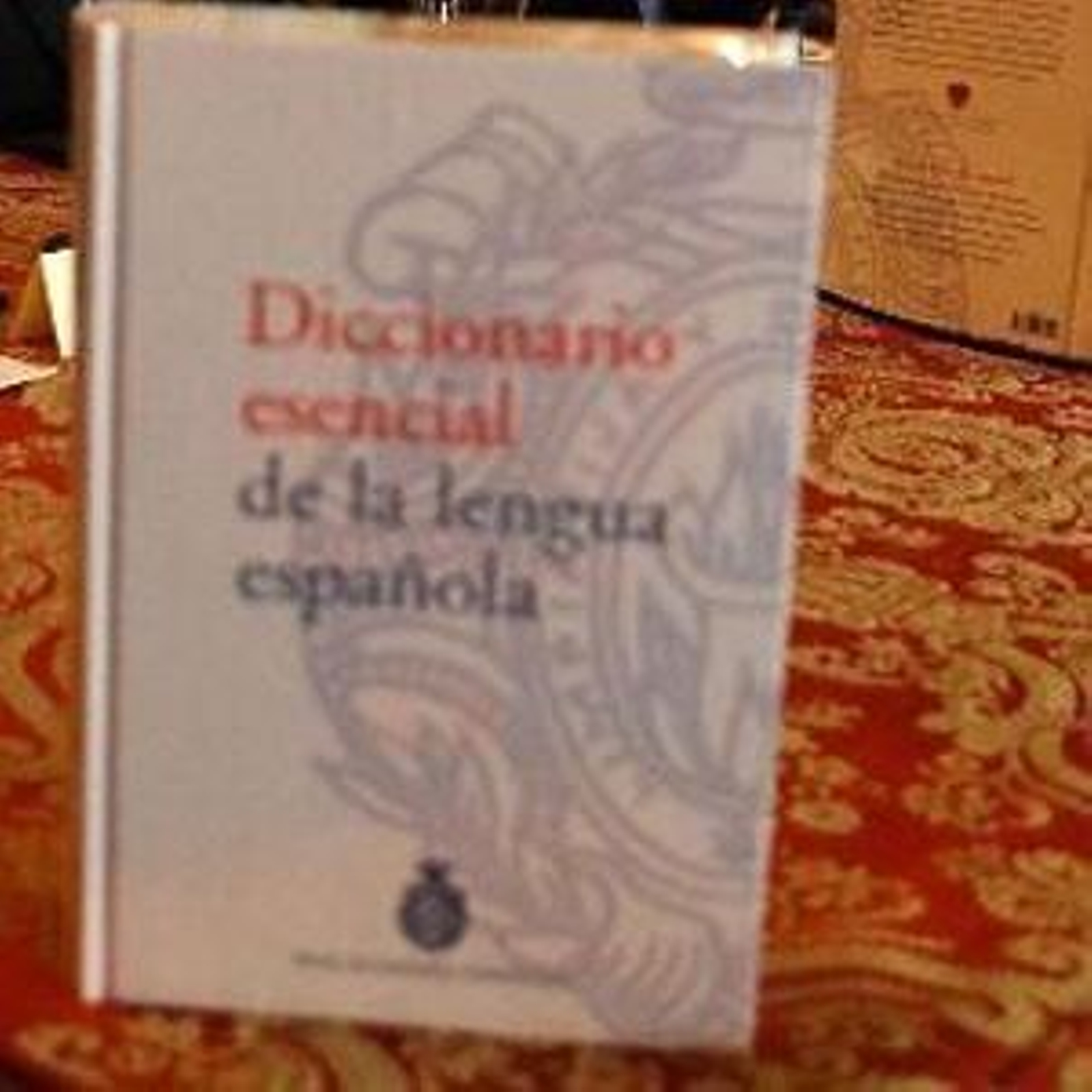 Vista del 'Diccionario esencial de la lengua española'.