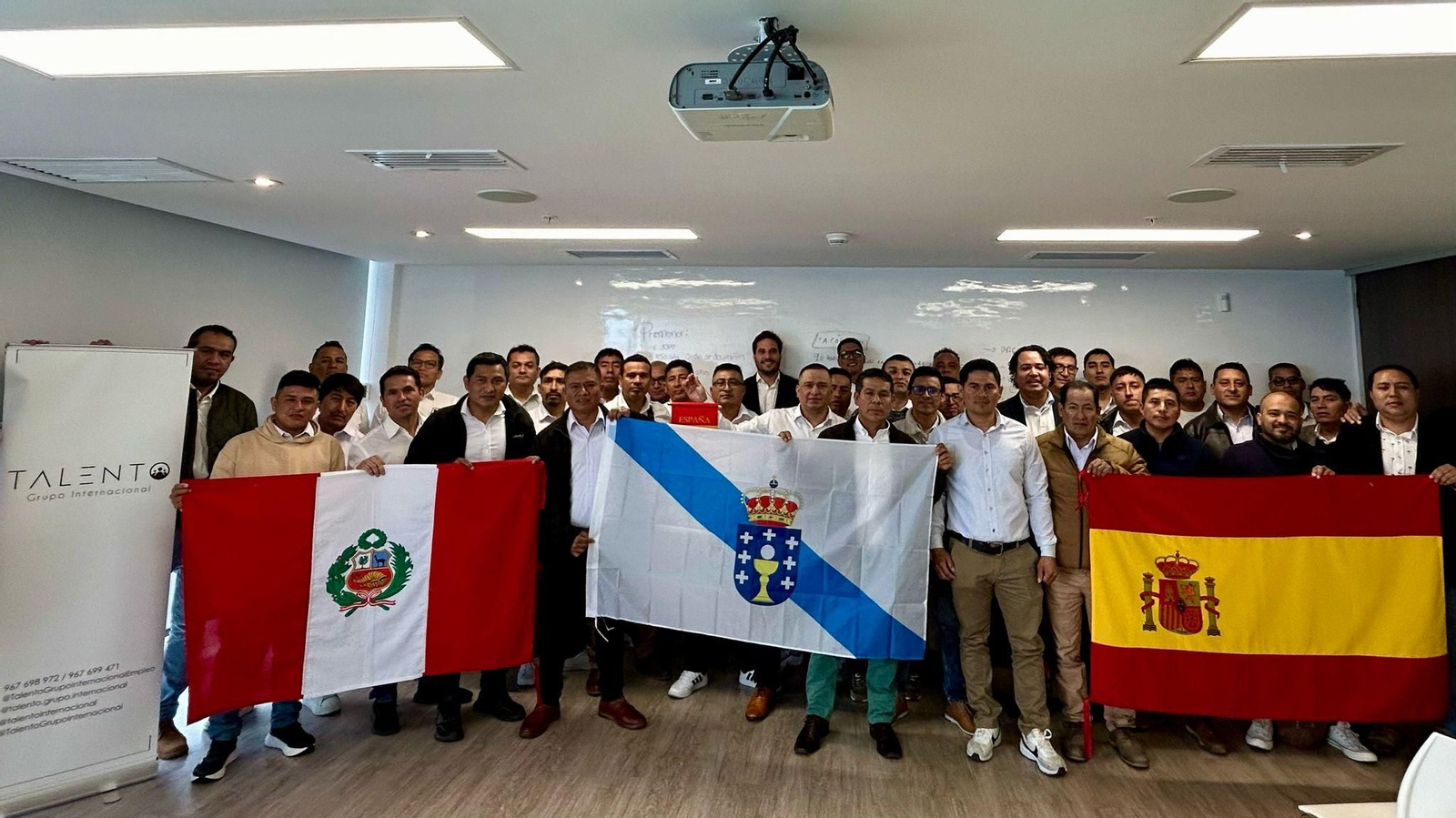 De los más de 600 profesionales que ha traído de Perú el grupo Talento, buena parte están en la provincia.