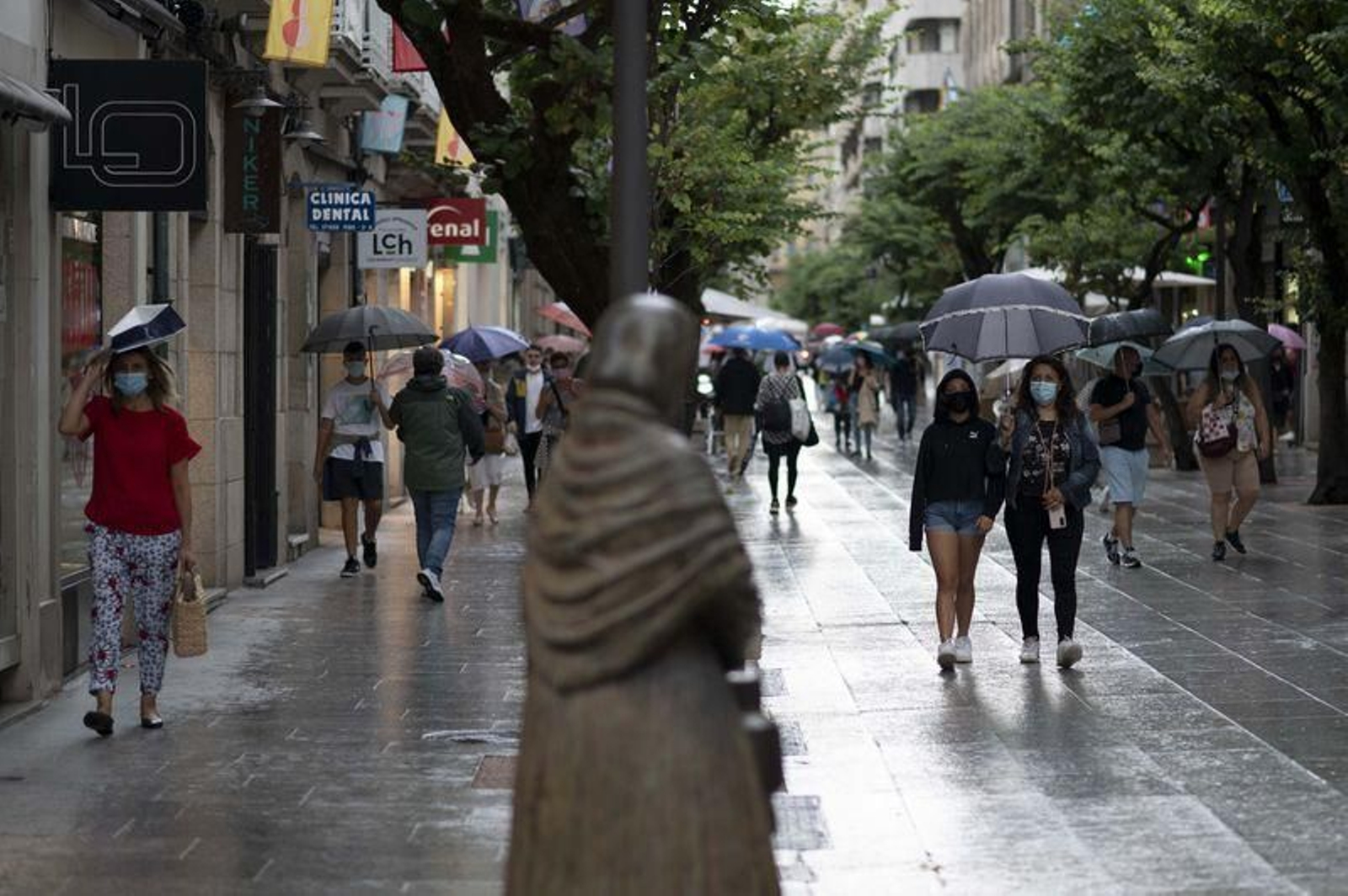 Jornada de tormentas en Ourense (MARTIÑO PINAL)