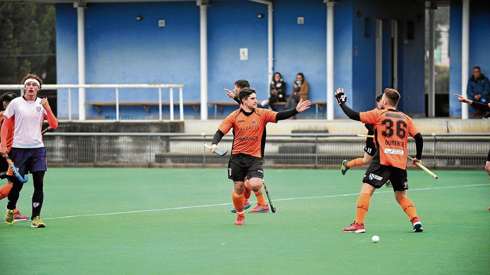 OURENSE 7/04/2019.- Hockey, Barrocás-San Fernando. José Paz