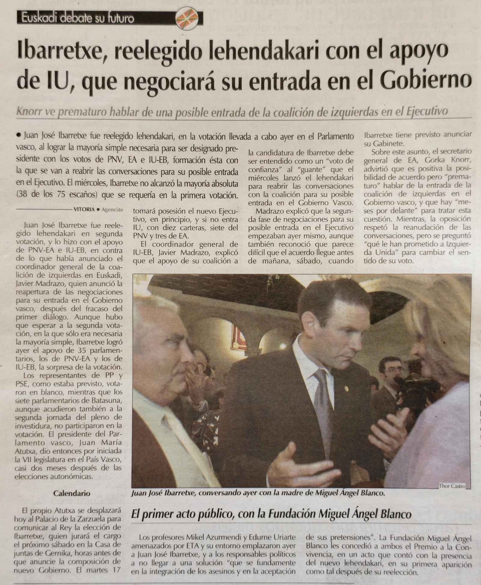14 de julio de 2001.