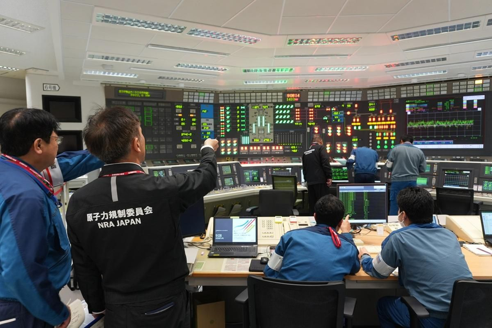 Pruebas de funcionamiento en la central nuclear de Kashiwazaki-Kariwa