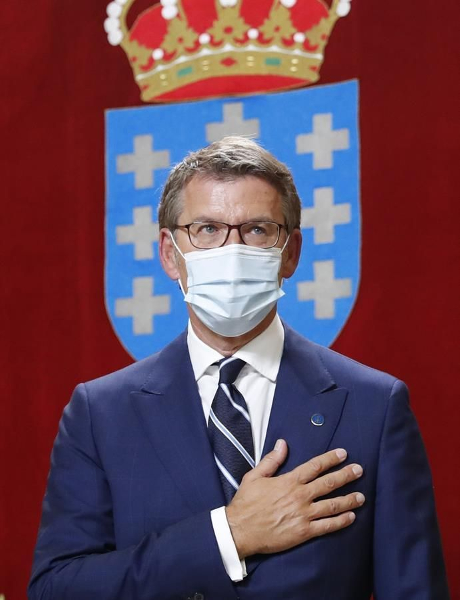 Feijóo toma posesión como presidente de la Xunta